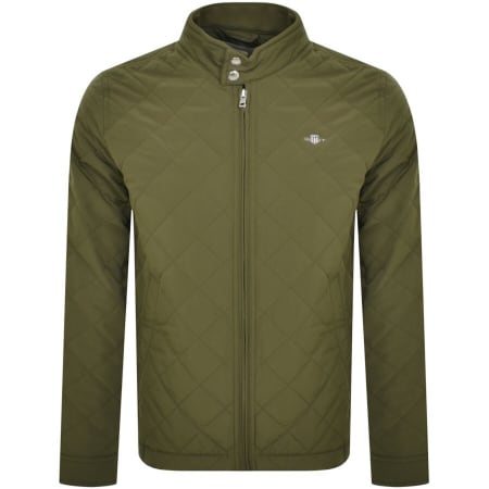 Product Image for Gant Quilted Windcheater Jacket Green