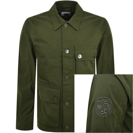 Product Image for Pretty Green Heathen Overshirt Khaki