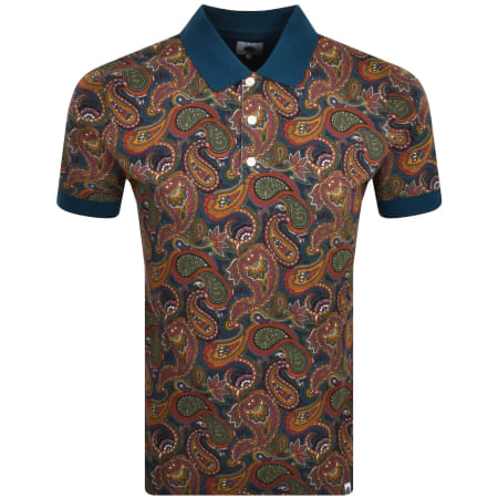 Product Image for Pretty Green 15th Anniversary Paisley Polo T Shirt