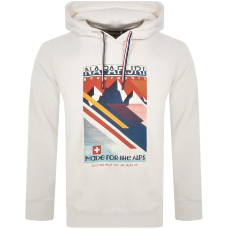 Product Image for Napapijri B Portalet H Relaxed Fit Hoodie Cream