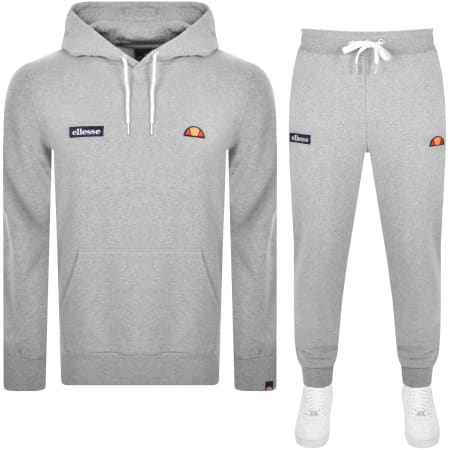 Product Image for Ellesse Traccota Hooded Logo Tracksuit Grey