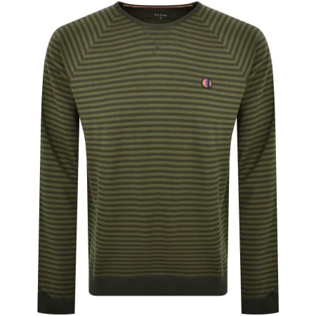 Product Image for Paul Smith Long Sleeve Damo T Shirt Green