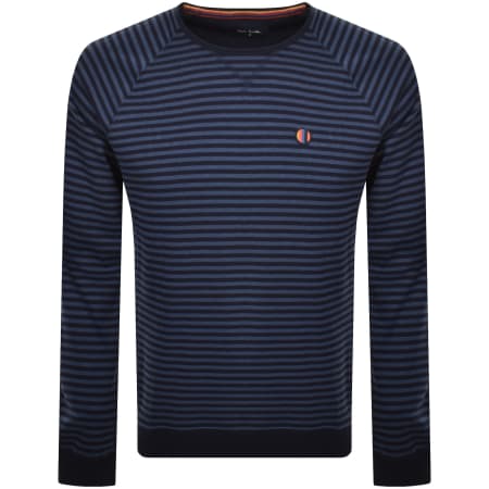 Product Image for Paul Smith Long Sleeve Damo T Shirt Navy