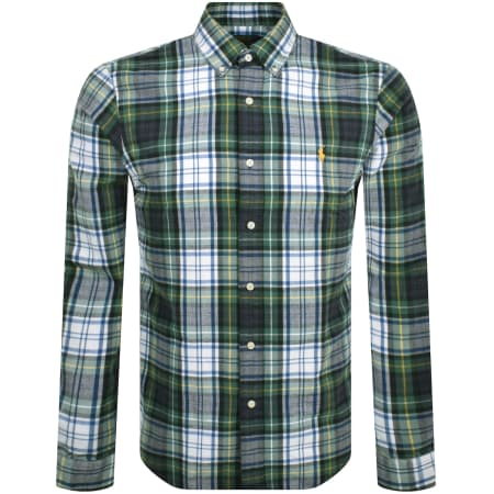 Product Image for Ralph Lauren Custom Fit Long Sleeve Shirt White