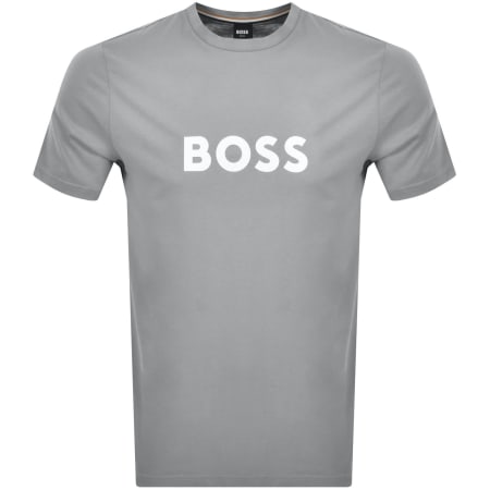 Product Image for BOSS Logo T Shirt Grey