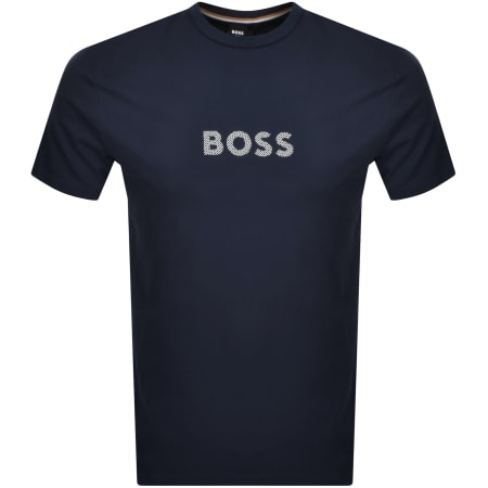 Product Image for BOSS Logo T Shirt Navy