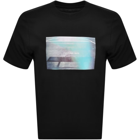 Product Image for Calvin Klein Jeans Gradient T Shirt Black