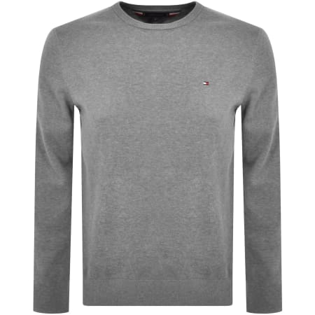 Product Image for Tommy Hilfiger Essential Crew Neck Jumper Grey
