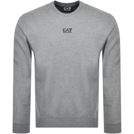 Product Image for EA7 Emporio Armani Logo Sweatshirt Grey