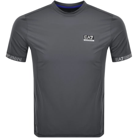 Product Image for EA7 Emporio Armani Logo T Shirt Grey