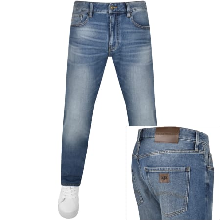 Product Image for Armani Exchange J16 Straight Fit Jeans Light Wash