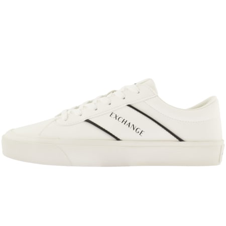 Product Image for Armani Exchange Logo Trainers White