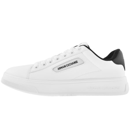 Product Image for Armani Exchange Logo Trainers White
