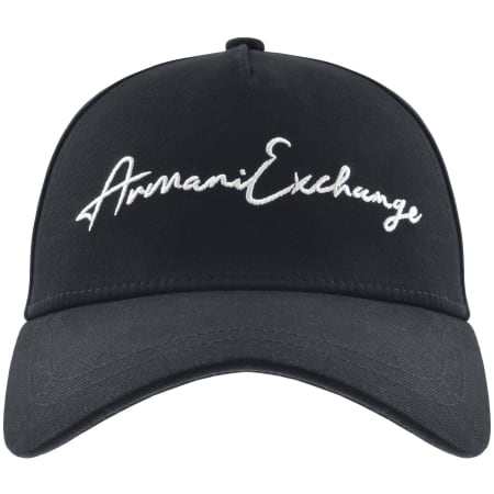 Product Image for Armani Exchange Logo Baseball Cap Navy