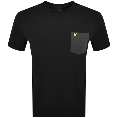 Product Image for Lyle And Scott Tonal Pocket T Shirt Black