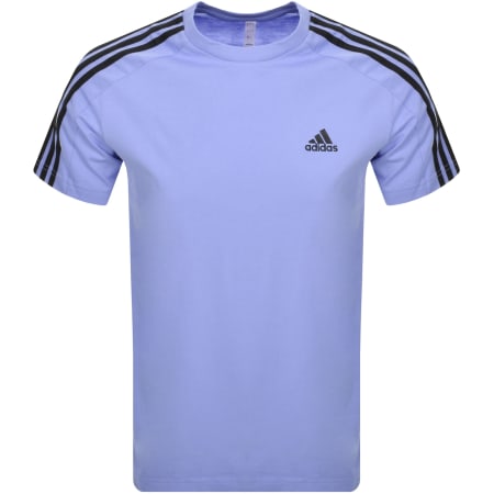 Product Image for adidas Sportswear 3 Stripe T Shirt Blue