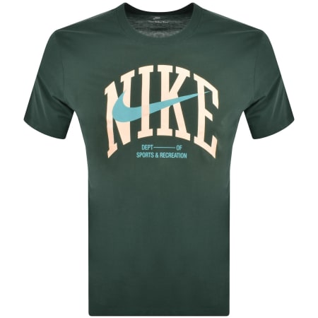 Product Image for Nike Training Dri Fit Logo T Shirt Green