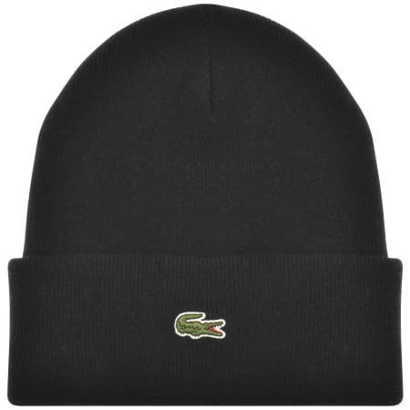 Product Image for Lacoste Knitted Beanie Black