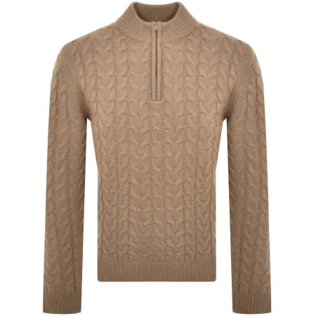 Product Image for Oliver Sweeney Darlington Wool Jumper Brown