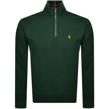 Product Image for Ralph Lauren Quarter Zip Sweatshirt Green