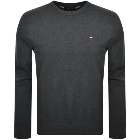 Product Image for Tommy Hilfiger Essential Crew Neck Jumper Grey