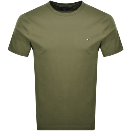 Product Image for Tommy Hilfiger Essential Solid T Shirt Green