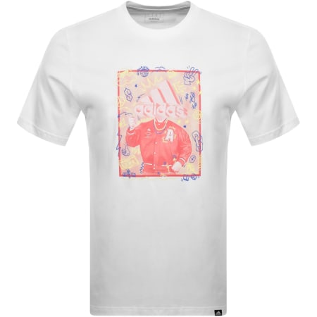 Product Image for adidas Sportswear M Doodle Regular T Shirt White
