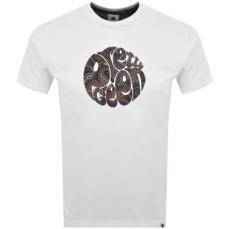Product Image for Pretty Green 15th Anniversary Logo T Shirt White