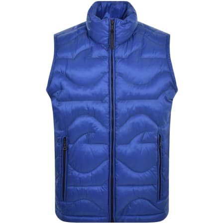 Product Image for Paul And Shark Monogram Primaloft Gilet Blue