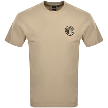 Product Image for Deus Ex Machina Pill Logo Box Fit T Shirt Khaki