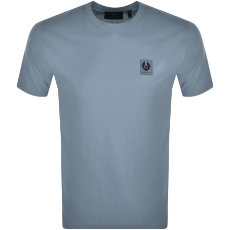 Product Image for Belstaff Featherweight Logo T Shirt Blue
