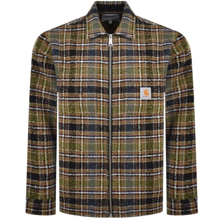 Product Image for Carhartt WIP Stroy Check Overshirt Green