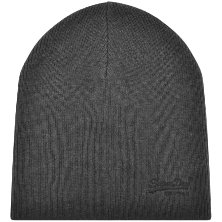 Product Image for Superdry Knit Beanie Hat Grey