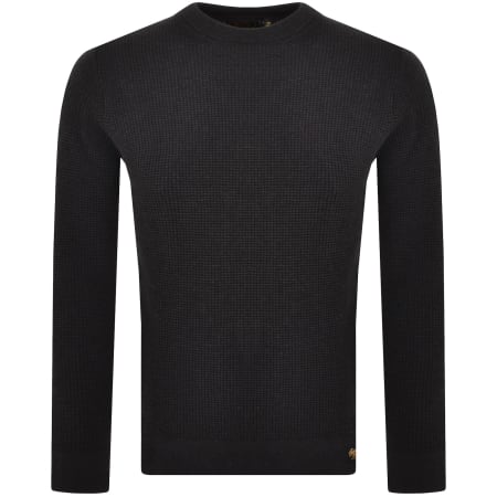 Product Image for Superdry Textured Knit Jumper Black