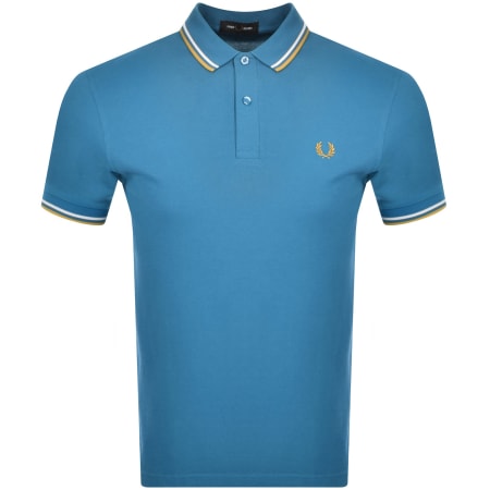 Product Image for Fred Perry Twin Tipped Polo T Shirt Blue