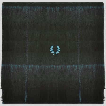 Product Image for Fred Perry Tartan Scarf Green