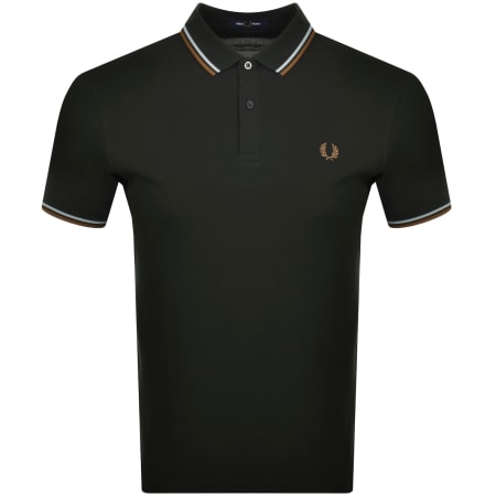 Product Image for Fred Perry Twin Tipped Polo T Shirt Green
