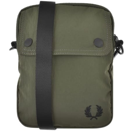 Product Image for Fred Perry Crinkle Nylon Side Bag Green