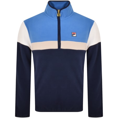 Product Image for Fila Vintage Darwin Fleece Sweatshirt Navy