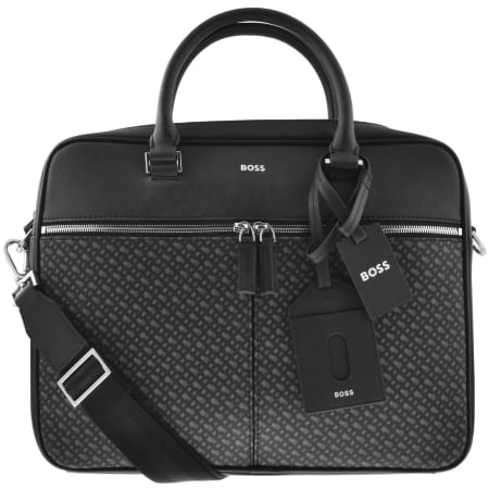 Product Image for BOSS Zair Monogram Document Case Black