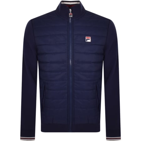 Product Image for Fila Vintage Puffer Front Jacket Navy