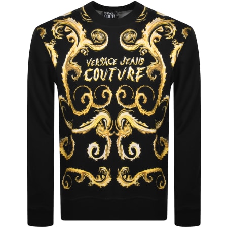 Product Image for Versace Jeans Couture Chrome Sweatshirt Black