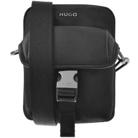 Product Image for HUGO Ubert Zip Bag Black