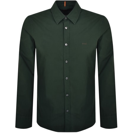 Product Image for BOSS Relegant 6 Regular Fit Shirt Green