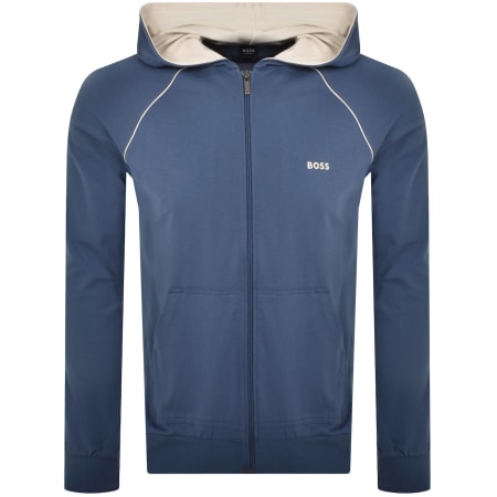 Product Image for BOSS Mix And Match Full Zip Hoodie Blue