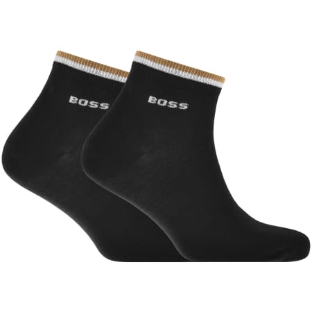 Product Image for BOSS 2 Pack Socks Black