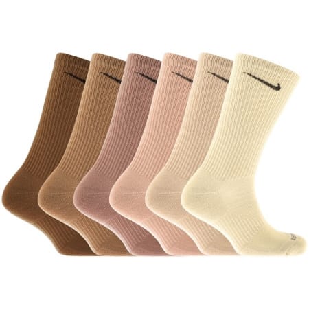 Product Image for Nike Training 6 Pack Everday Plus Crew Socks