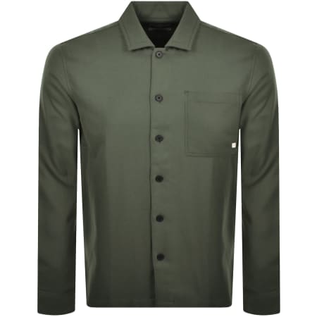 Product Image for Farah Vintage Carrigan Overshirt Green