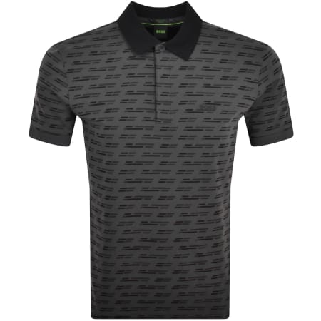 Product Image for BOSS Paddy Tape AO Polo T Shirt Grey