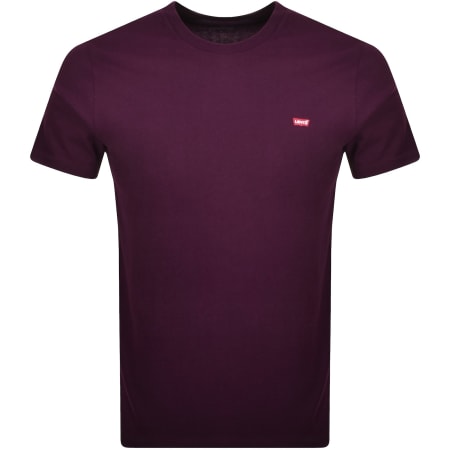 Product Image for Levis Original Housemark Logo T Shirt Purple